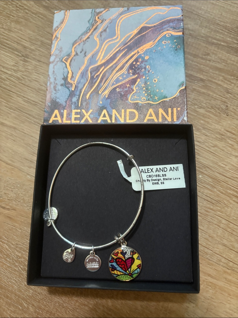 New Alex and Ani Charity by Design "Peace of Mind" Bangle
